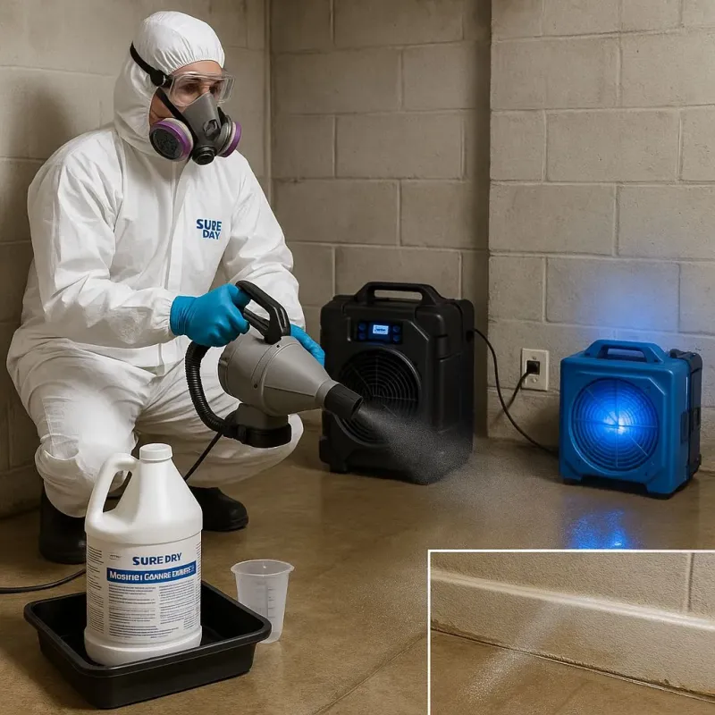Sanitization and Odor Removal process in West Lawn, PA