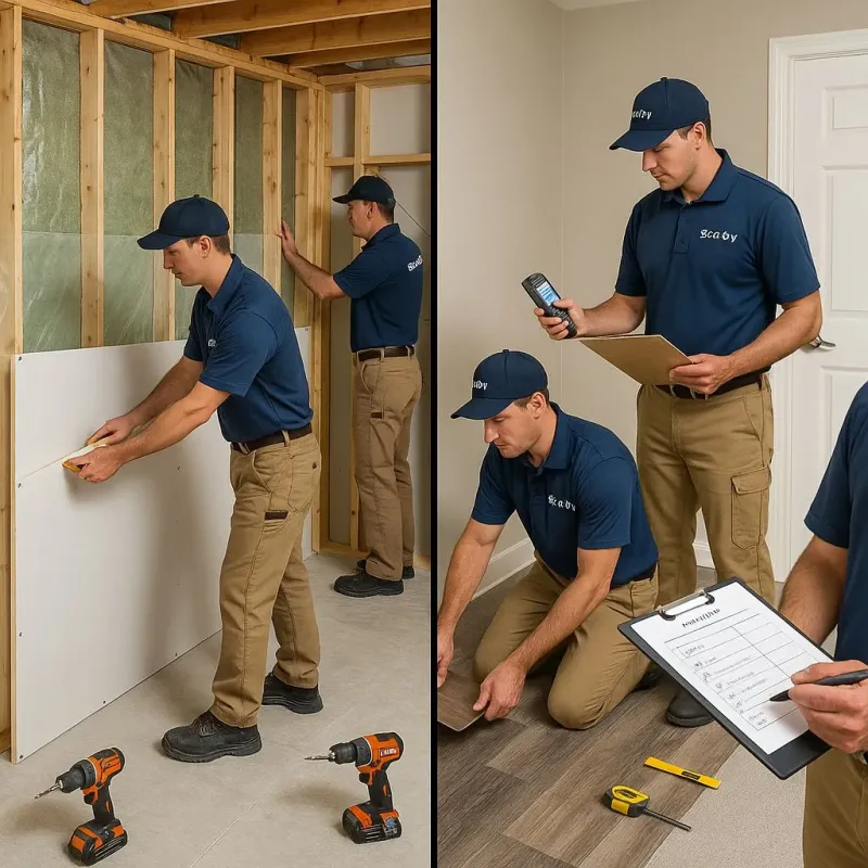 Repairs and Reconstruction process in West Lawn, PA