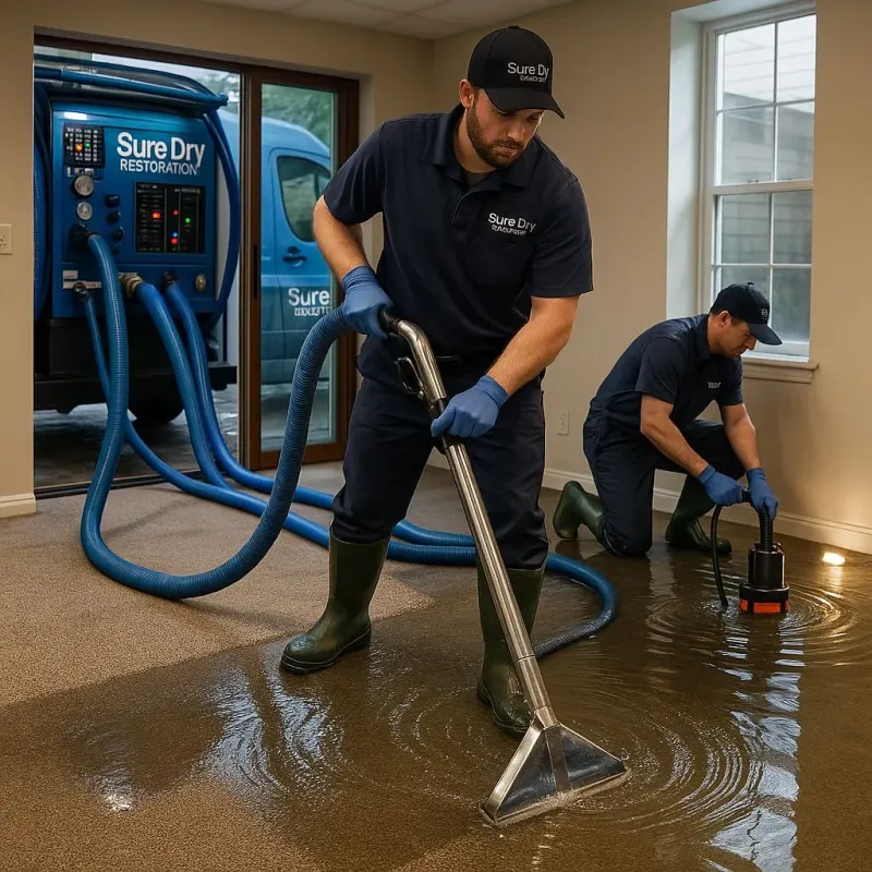 Water Extraction and Removal process in West Lawn, PA